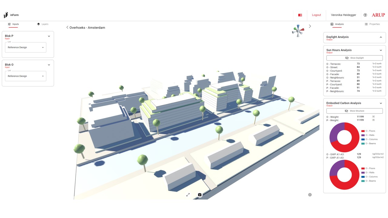 Screenshot of Developing a scalable decision making framework based on Rhino Compute​
