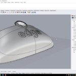 Screenshot of taking a Rhino Model to .stl for 3D printing