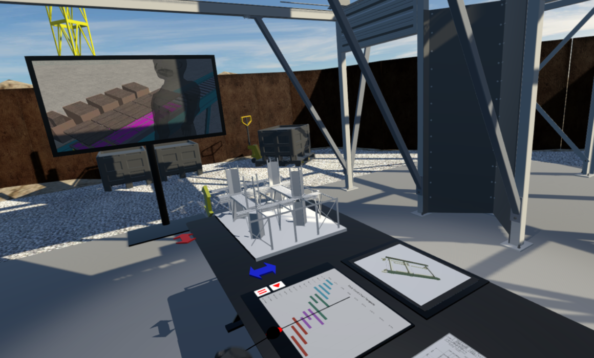 Virtual Reality Scene from the VR team at Bryden Wood
