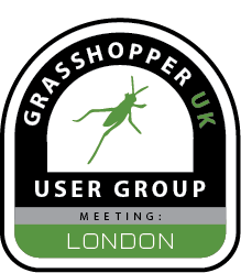 The Grasshopper UK User Group Meeting logo